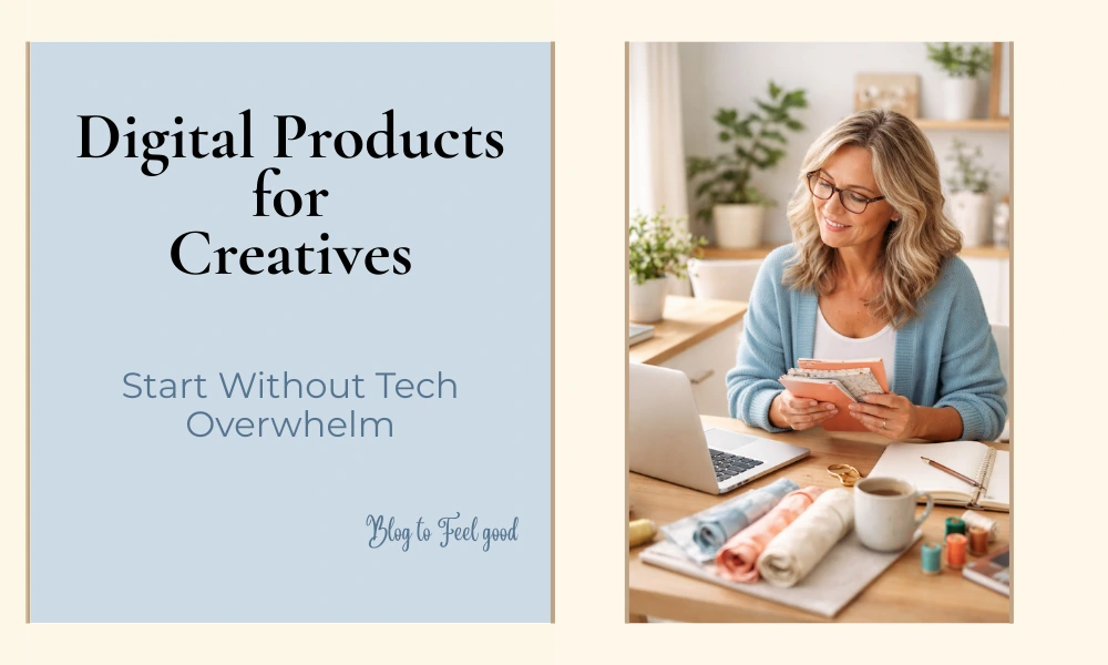 digital products for creatives working from home workspace